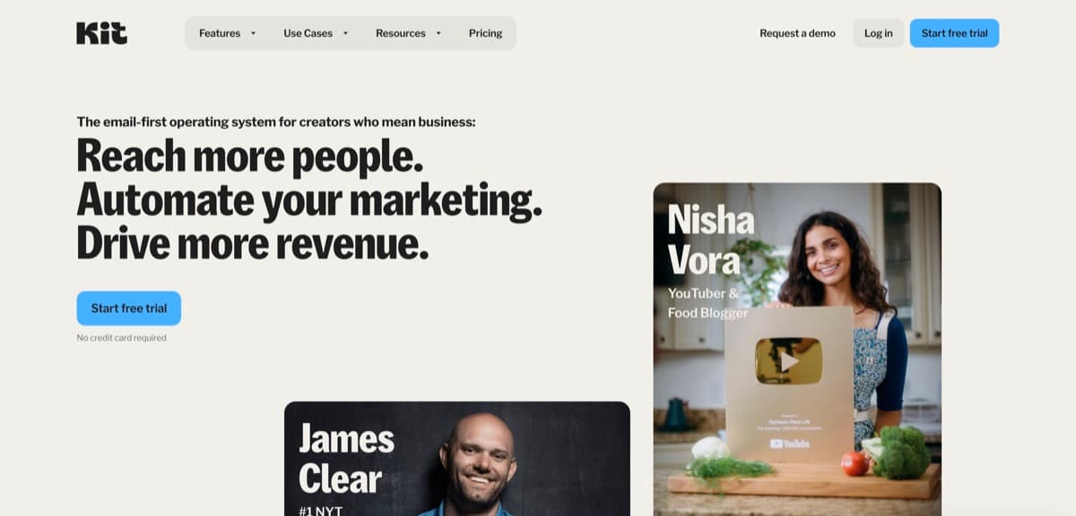 Kit screenshot - Business & Marketing interface and features overview