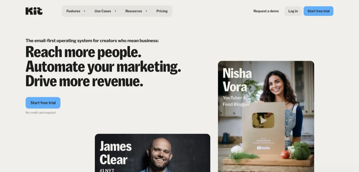 Kit screenshot - Business & Marketing interface and features overview